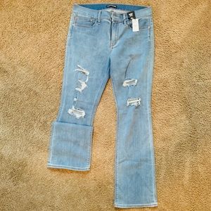 NWT Express Barely Boot 10S Jeans